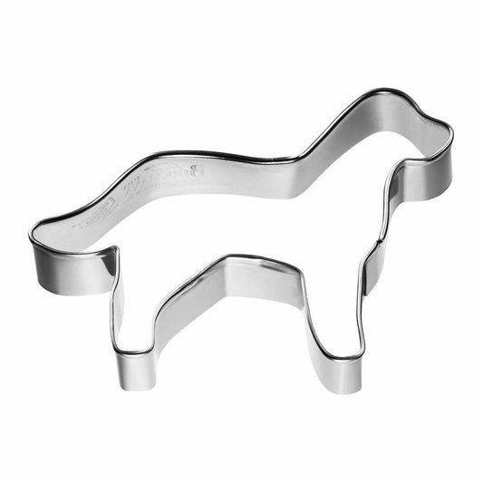 Birkmann cookie cutter dog, standing, cookie cutter, cookie cutter, biscuit cutter, tinplate, 7.5 cm, 123526