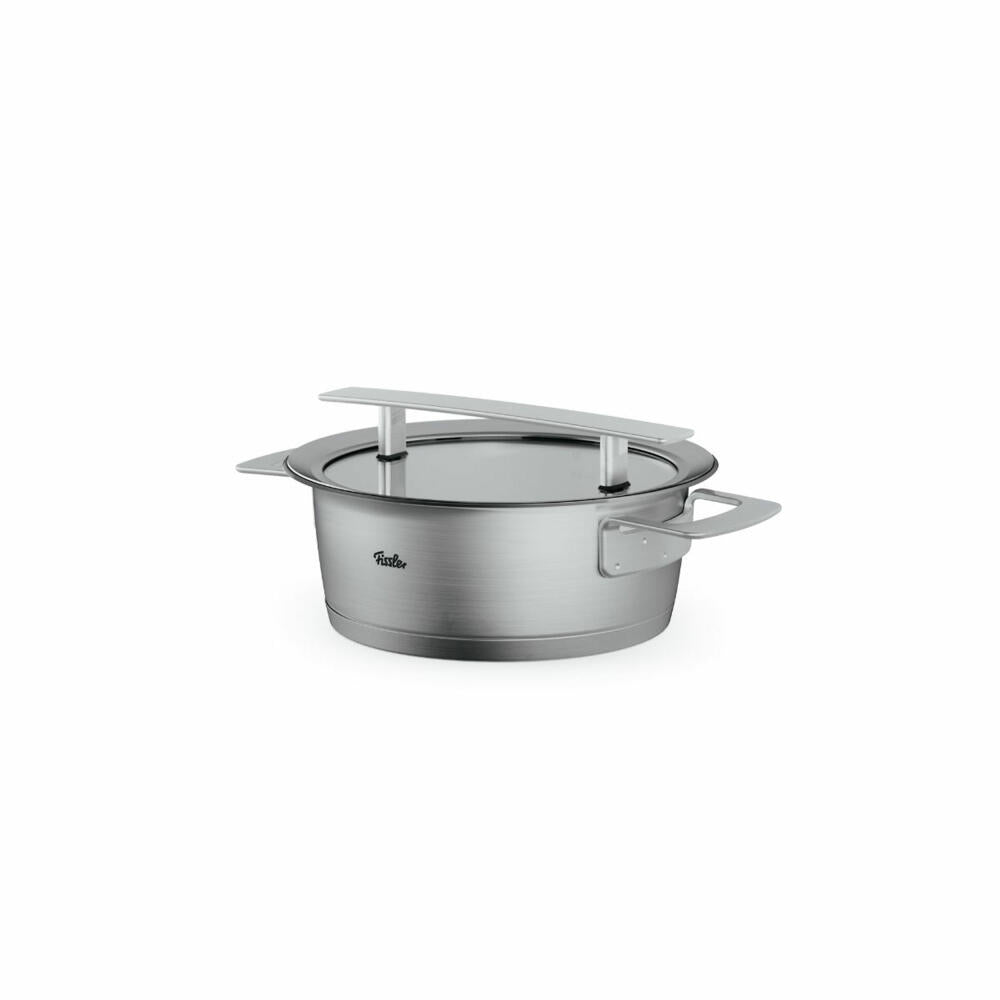 Fissler frying pan Phi Collection, stainless steel 18/10, silver, 20 cm, 016-123-20-000