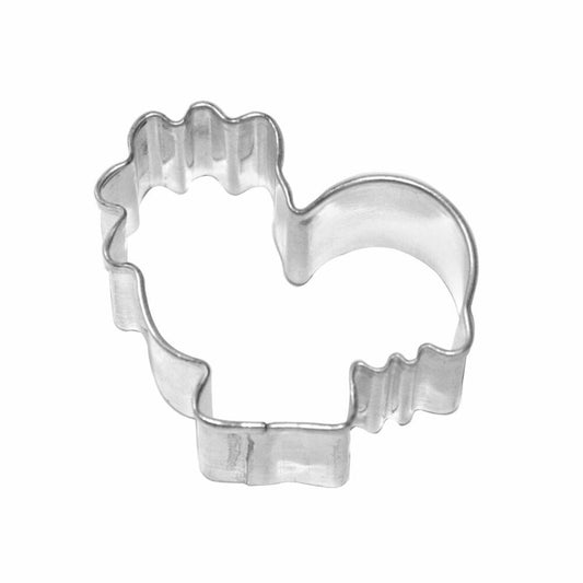 Birkmann cookie cutter rooster, cookie cutter, cookie mold, biscuit, cookies, tinplate, 7 cm, 121393