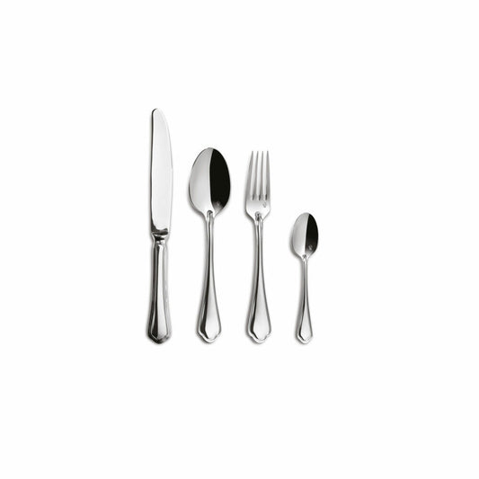 Comas cutlery set Sangiovese 24-piece, table cutlery, stainless steel 18/10, silver-colored, 6906