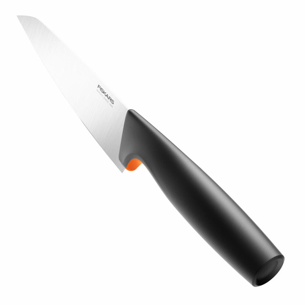 Fiskars Functional Form Kochmesser Mittel, Koch Messer, Küchenmesser, Edelstahl, Klingenlänge 16.9 cm, 1057535