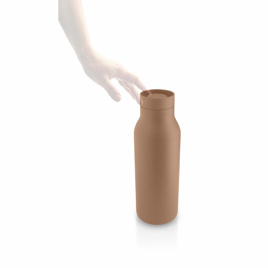 Eva Solo Isolierflasche Urban, Edelstahl, Kunststoff, Mocca, 500 ml, 575008