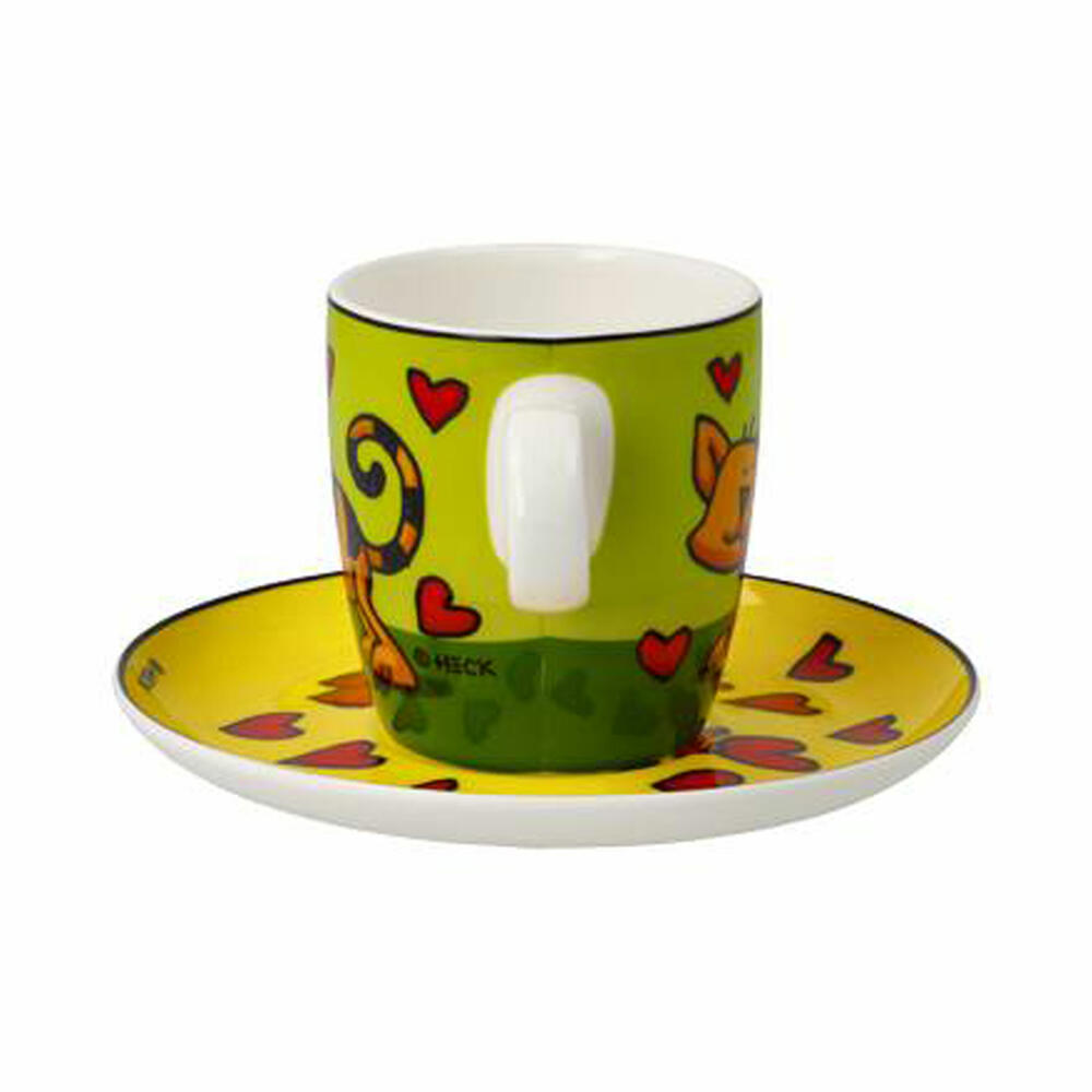 Goebel espresso cup Ed Heck - Love Cat, espresso cup, fine bone china, 67200121