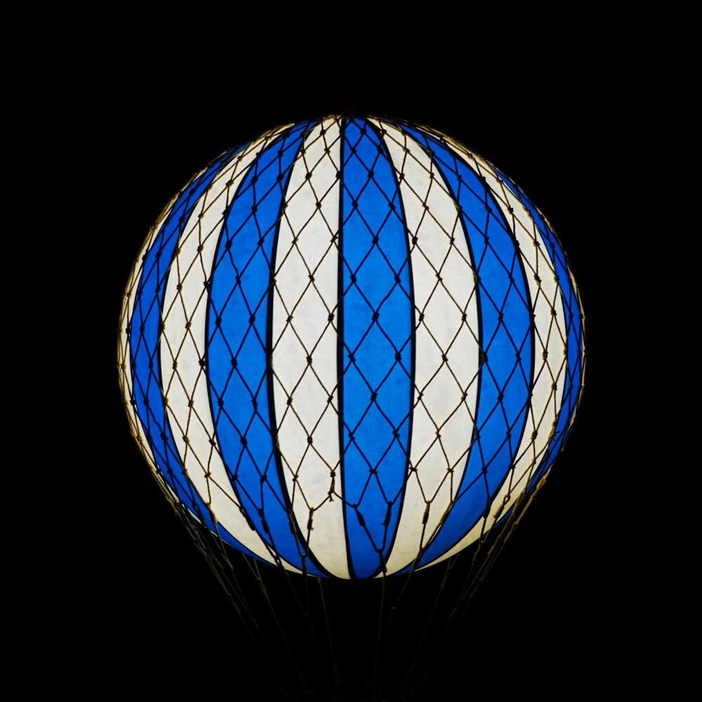 Authentic Models Hanging Decoration Travels Light LED Blue, Balloon, Night Light, Plastic / Paper, AP161ID