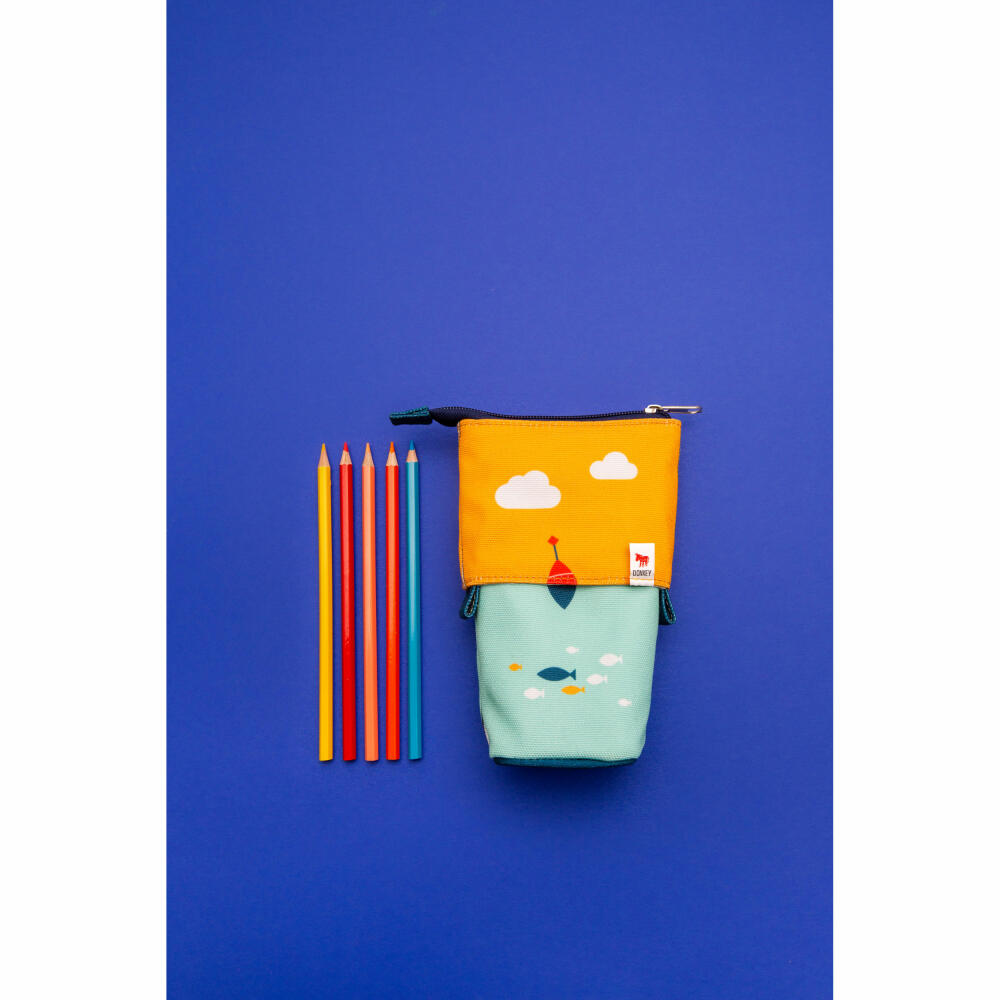Donkey Products Stiftemappe Pop Up Pencil Case Boot, Mäppchen, Stiftesammler, Polyester, Bunt, 400418