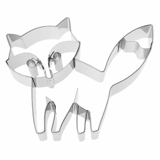 Birkmann AES Fox Fiete, cookie cutter, cookie mold, biscuit, cookies, stainless steel, 12 cm, 193581