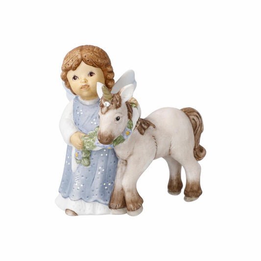 Goebel Guardian Angel Fabulous Companion, Decorative Figure, Porcelain, Colorful, 8 cm, 11750881