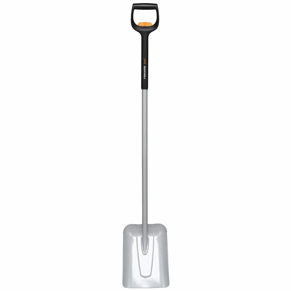 Fiskars Telescopic Shovel Xact, Shovel, Boron Steel, Steel, Plastic, Black, Orange, 140 cm, 1066734