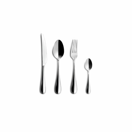 Comas cutlery set Contour 24-piece, table cutlery, stainless steel 18/10, silver-colored, 7979