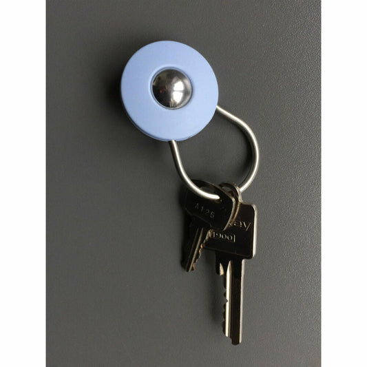 Authentics Orbit Key Ring, Key Organizer, V2A, Rubber, Soft Blue, 1000006