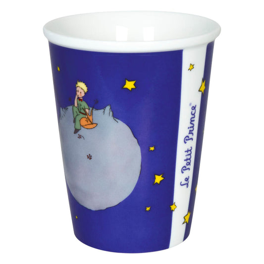 Könitz Coffee to go Mug Kleiner Prinz, Tasse, Kaffeetasse, Porzellan, Dunkelblau, 380 ml, 1111622633
