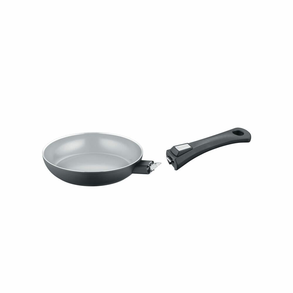 Berndes b.perfect universal pan, pan, frying pan, suitable for induction, forged aluminum, black, Ø 20 cm, 0002570120