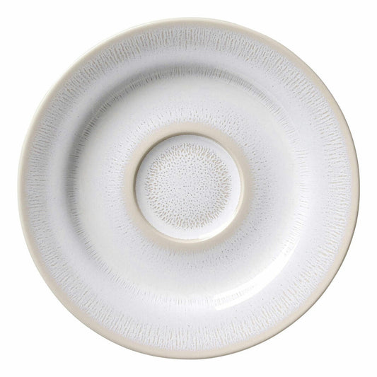 Ritzenhoff &amp; Breker Laredo saucer, underplate, underplate, stoneware, cream, Ø 15.5 cm, 423358