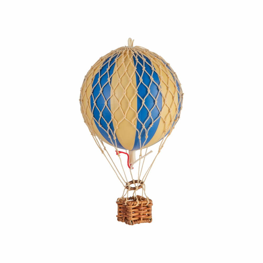 Authentic Models Hängedekoration Floating in the Skies Blue Double, Ballon, Rattan / Papier / Kunststoff, AP160DB