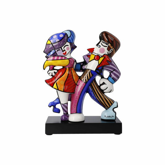 Goebel Figurine Romero Britto - Swing, Pop Art Sculpture, Porcelain, Colorful, 24.5 cm, 66452761