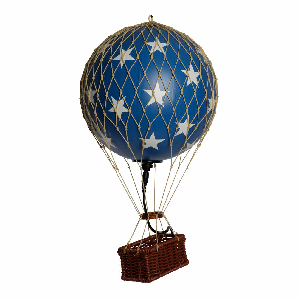 Authentic Models Hanging Decoration Travels Light LED Blue Stars, Balloon, Night Light, Plastic / Paper, AP161IBS