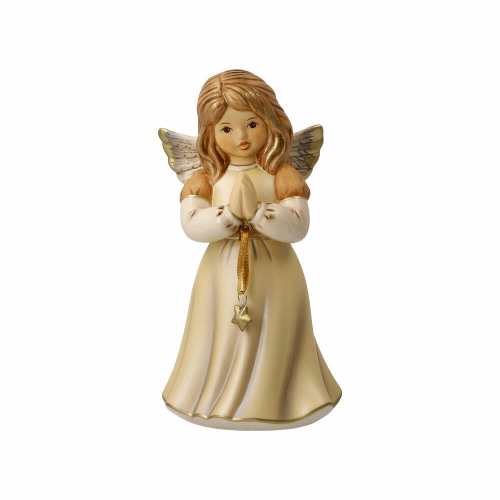 Goebel Angel Heavenly Star, decorative figure, stoneware, champagne, 14 cm, 41662071