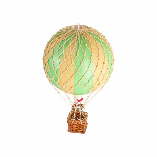 Authentic Models Hängedekoration Floating in the Skies Green Double, Ballon, Rattan / Papier / Kunststoff, AP160DG