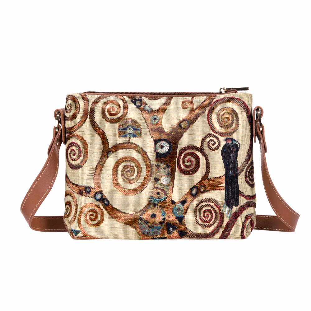 Goebel shoulder bag Gustav Klimt - The Tree of Life, bag, handbag, Artis Orbis, textile, colorful, 67061711