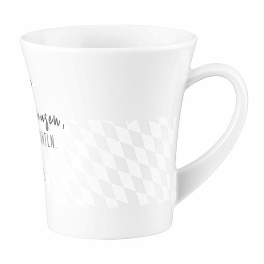 Seltmann Weiden Diva Becher Weniger Grantln, Kaffeebecher, Teetasse, Tasse, Porzellan, 400 ml, 001.771705