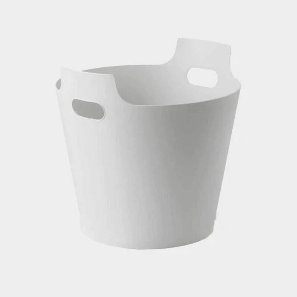 Authentics storage basket 2Hands2, bucket, PP, white, 47 cm, 1026598