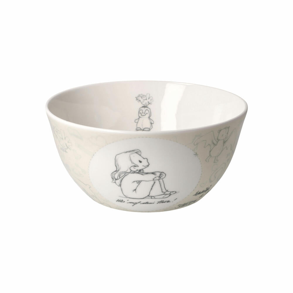 Goebel Schale Anouk - Glaub an deine Träume, Fine Bone China, Beige, 15 cm, 23600071