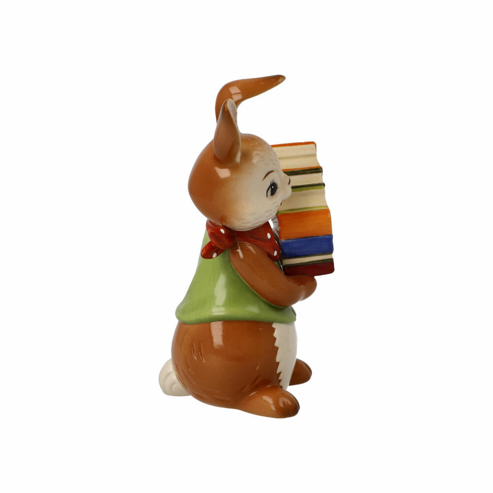 Goebel Figurine Rabbit School - Oops!, Easter, Stoneware, Colorful, 12 cm, 66845431