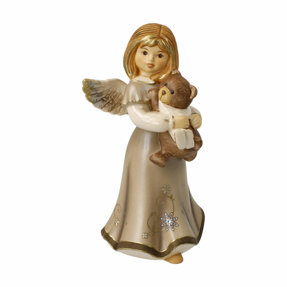 Goebel Angel Figurine Dance with Me, Decorative Figure, Stoneware, Walnut, 15.5 cm, 4168661