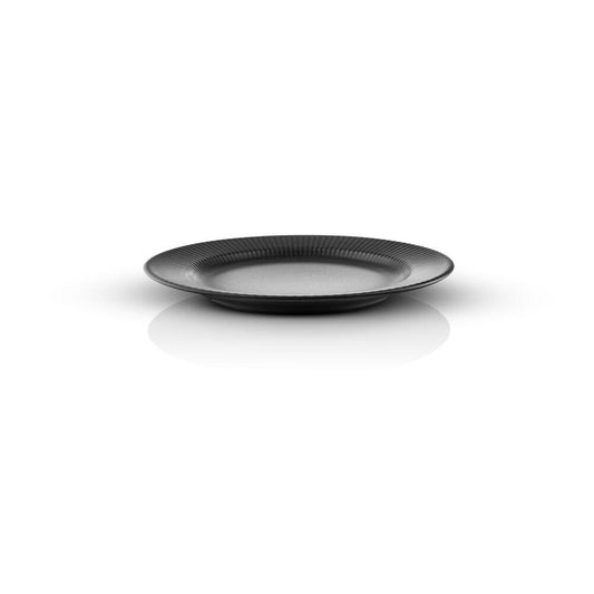 Eva Trio breakfast plate Legio Nova, tableware, cake plate, stoneware, black, 22 cm, 787222