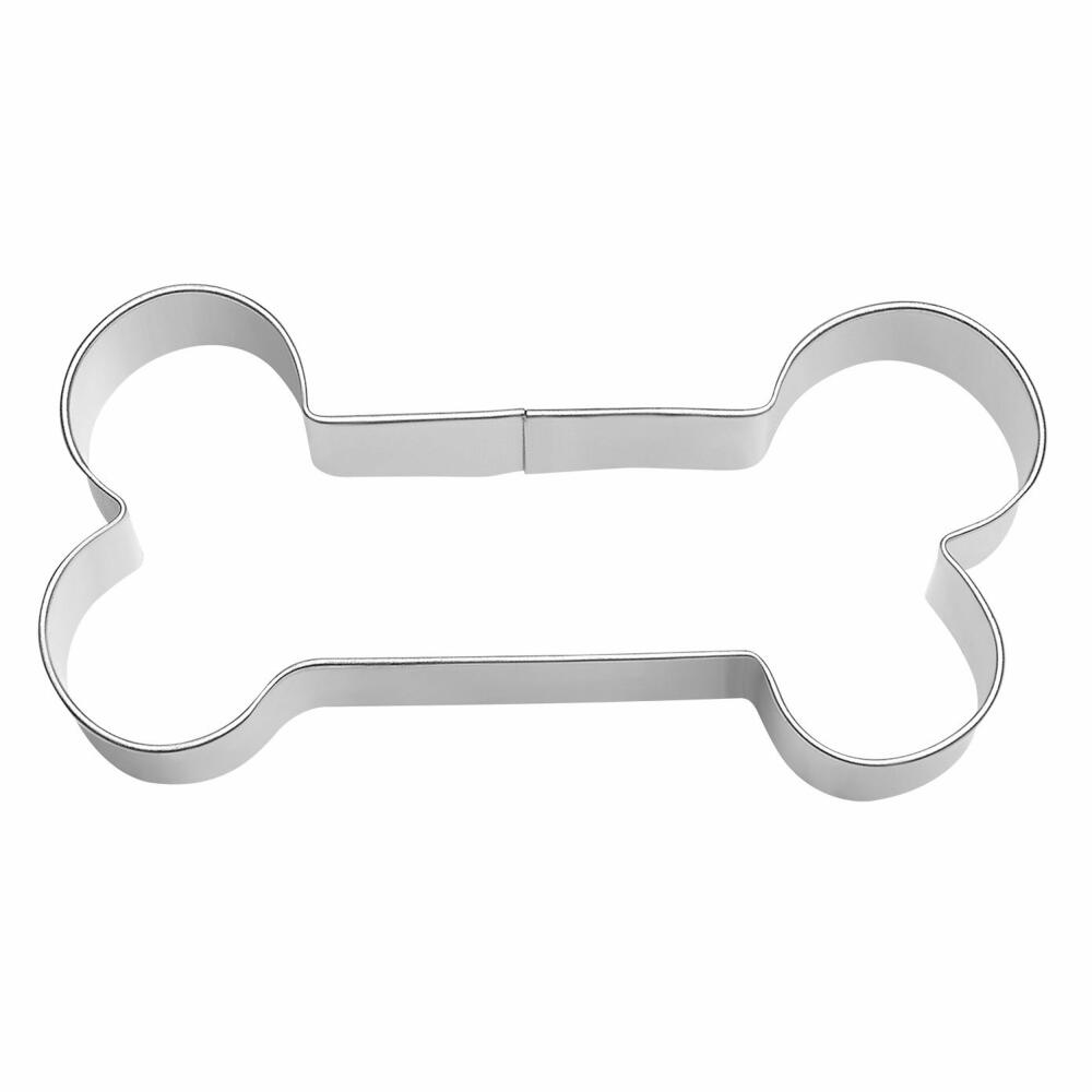 Birkmann AES cookie cutter bone, cookie cutter, cookie shape, biscuit, biscuits, stainless steel, 10 cm, 191013