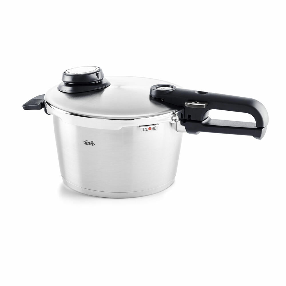 Fissler Vitavit Premium Schnellkochtopf 22 cm, 4.5 L, mit gelochtem Einsatz, 622-412-04-070