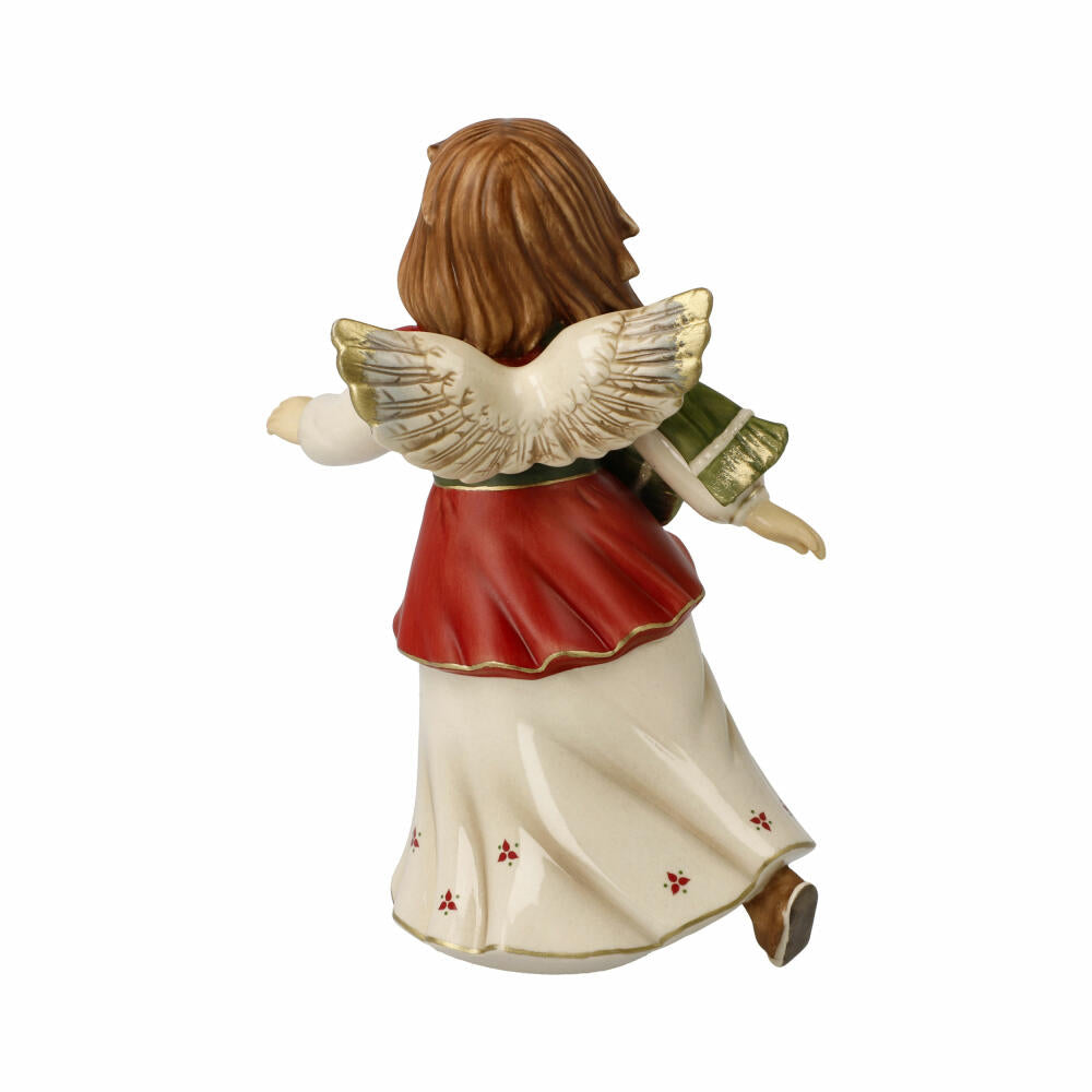 Goebel Angel on the Ice, Decorative Figure, Stoneware, Colorful, 15.5 cm, 66704591