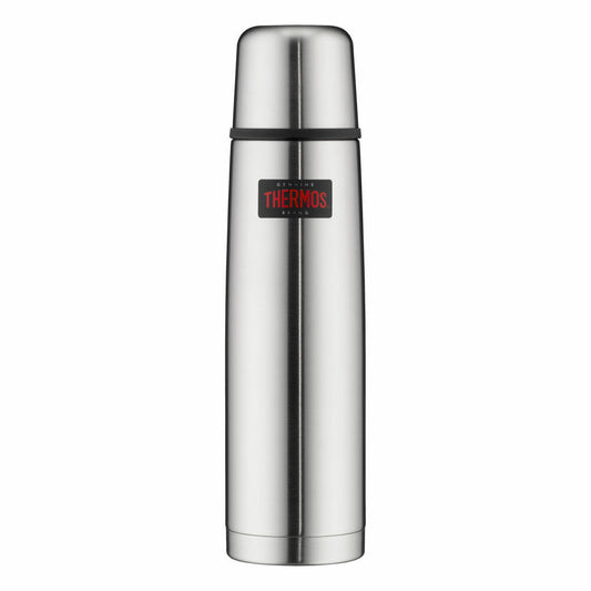 Thermos insulated bottle Light &amp; Compact, insulated bottle, thermos flask, bottle, stainless steel, Steel Matt, 1 L, 4019.205.100