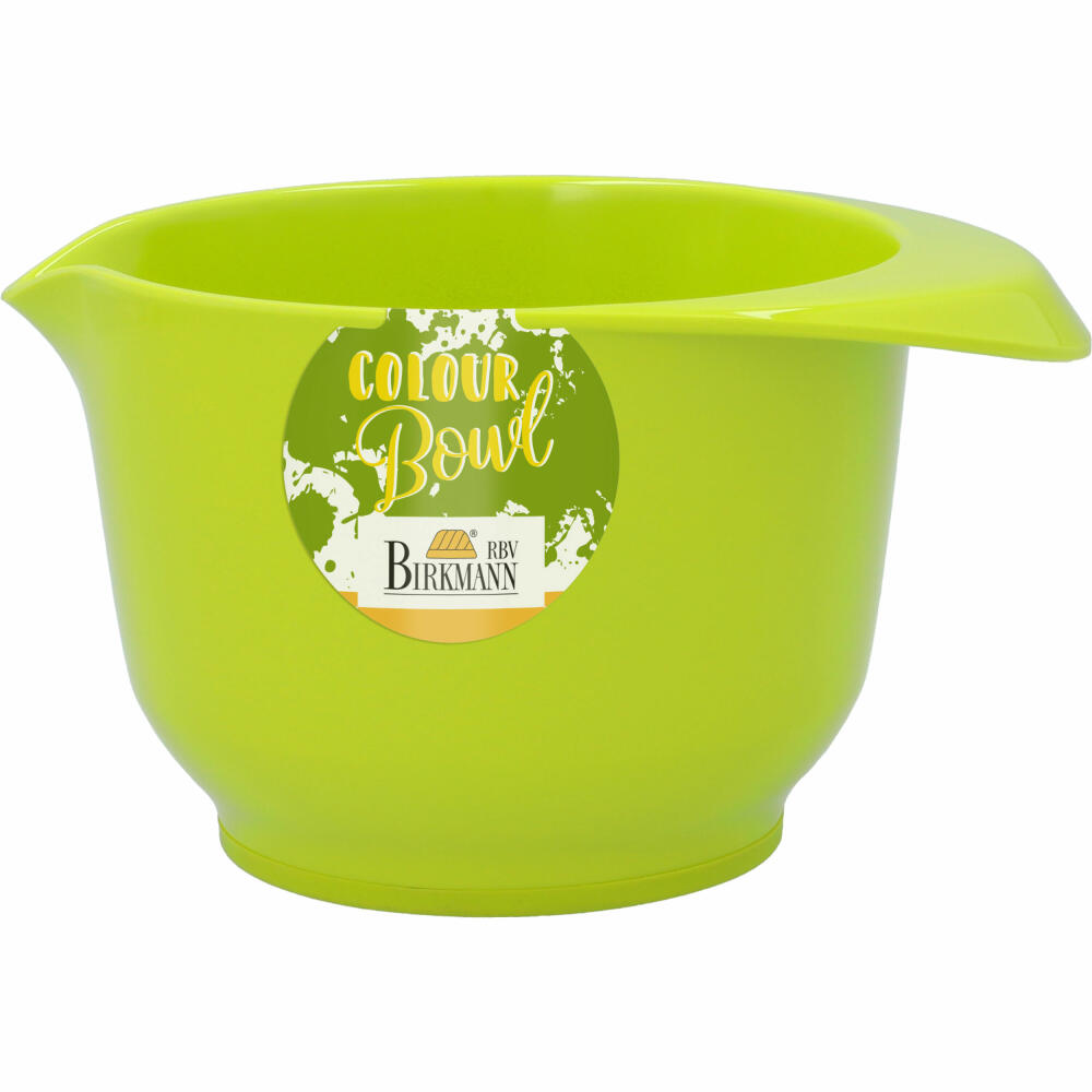 Birkmann Colour Bowl mixing and serving bowl, mixing bowl, bowl, melamine resin, lime, 500 ml, 708648