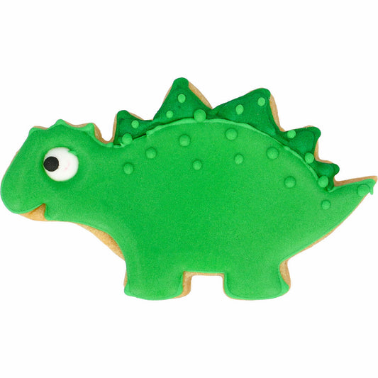 Birkmann Dinosaur Stegosaurus Cookie Cutter, with internal embossing, cookie cutter, cookie mold, biscuit, cookies, stainless steel, 10 cm, 198951