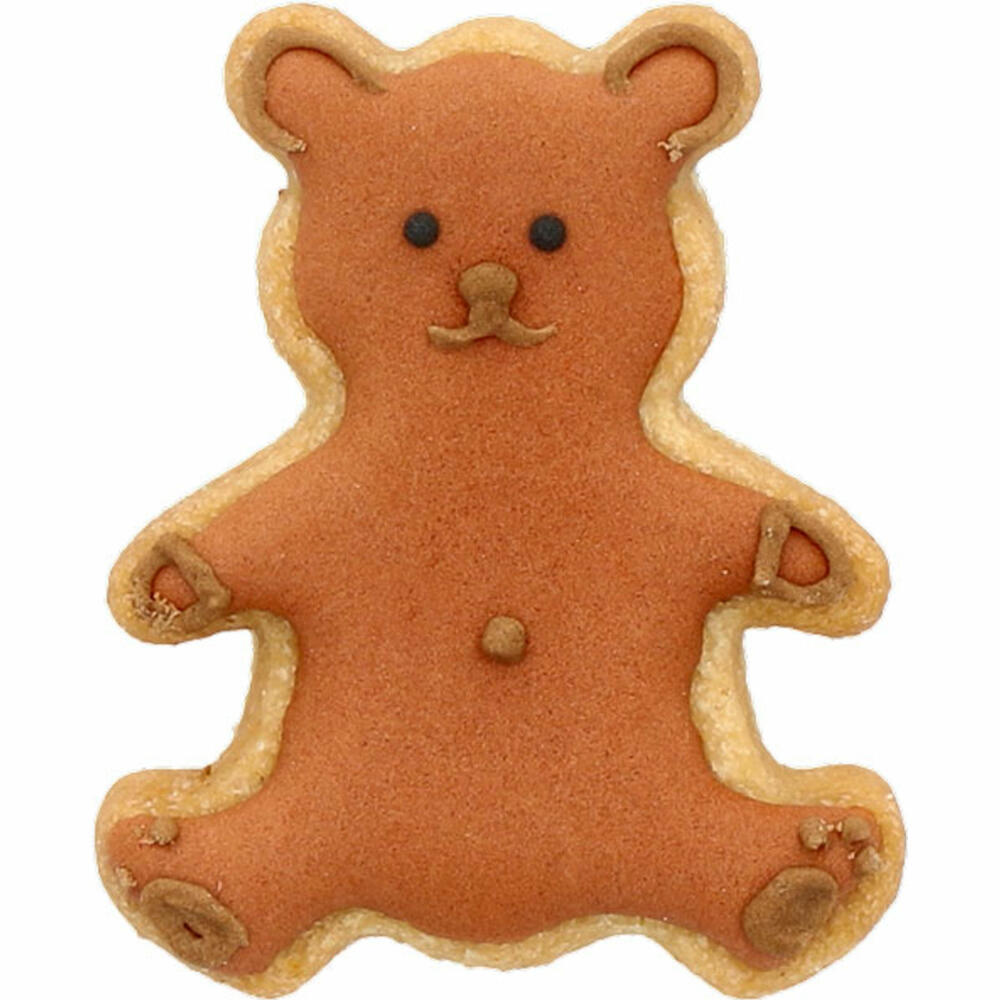 Birkmann Cookie Cutter Teddy Bear Small, Cookie Cutter, Cookie Mold, Biscuit, Stainless Steel, 5 cm, 189904