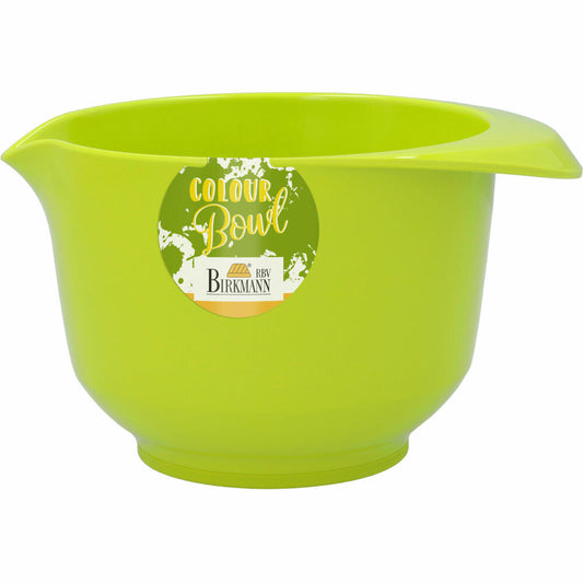 Birkmann Colour Bowl mixing and serving bowl, mixing bowl, bowl, melamine resin, lime, 750 ml, 708716