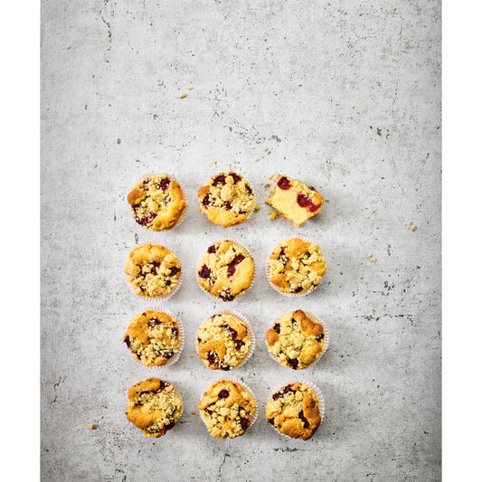 Birkmann Bakers Best Muffinform, für 12 Stück, Backform, Muffinblech, Backblech, Karbonstahl, 35.5 x 27 cm, 886162