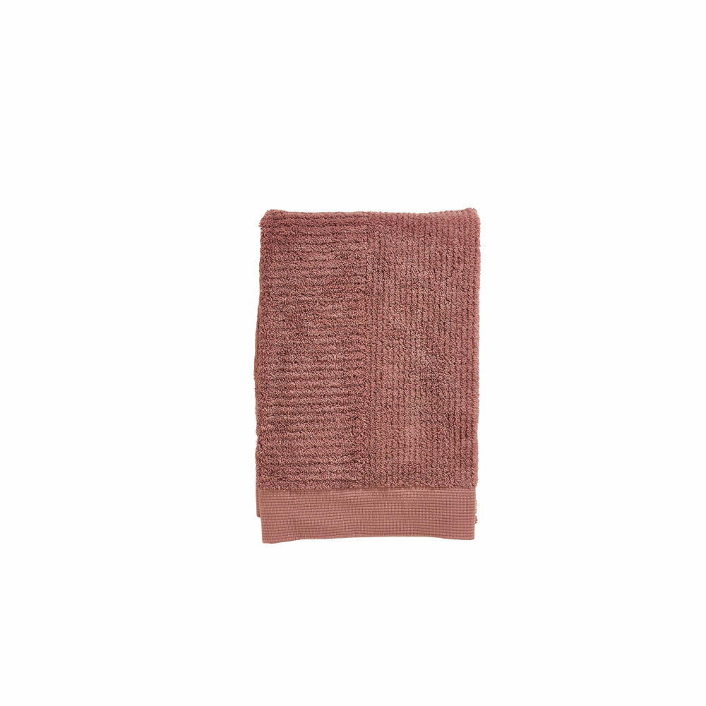 Zone Denmark bath towel Classic Peach Red, 100% cotton, red, 70 x 140 cm, 33426