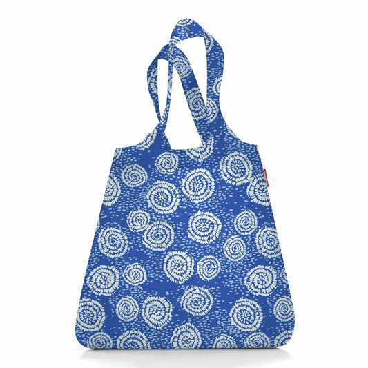 reisenthel mini maxi shopper, Einkaufstasche, Tragetasche, Einkaufsbeutel, Tasche, Polyestergewebe, Batik Strong Blue, 15 L, AT4070