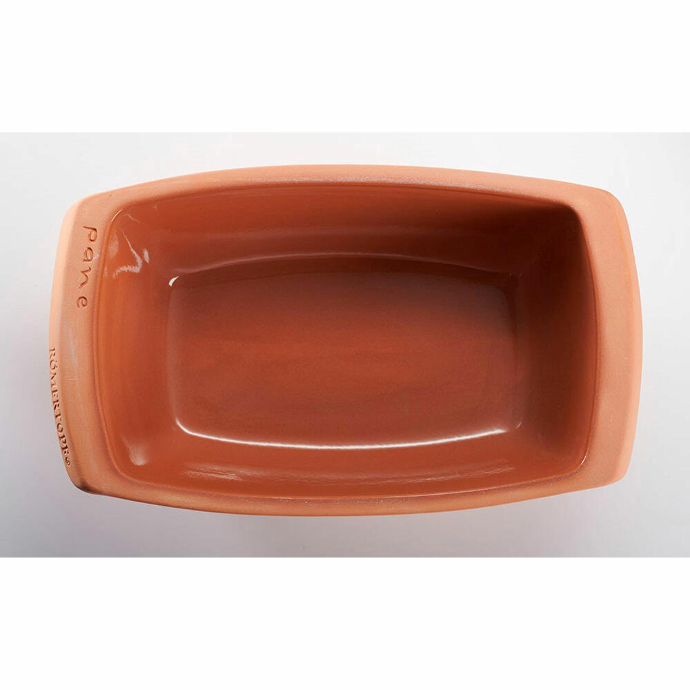 Römertopf bread and cake baking pan MAXI, loaf pan, bread baking pan, cake baking pan, baking pan, clay, terracotta, 2.6 L, 251 05