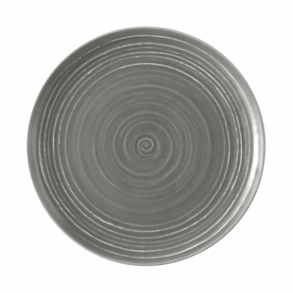 Seltmann Weiden Terra breakfast plate, cake plate, plate, porcelain, pearl grey, Ø 22.7 cm, 001.764990