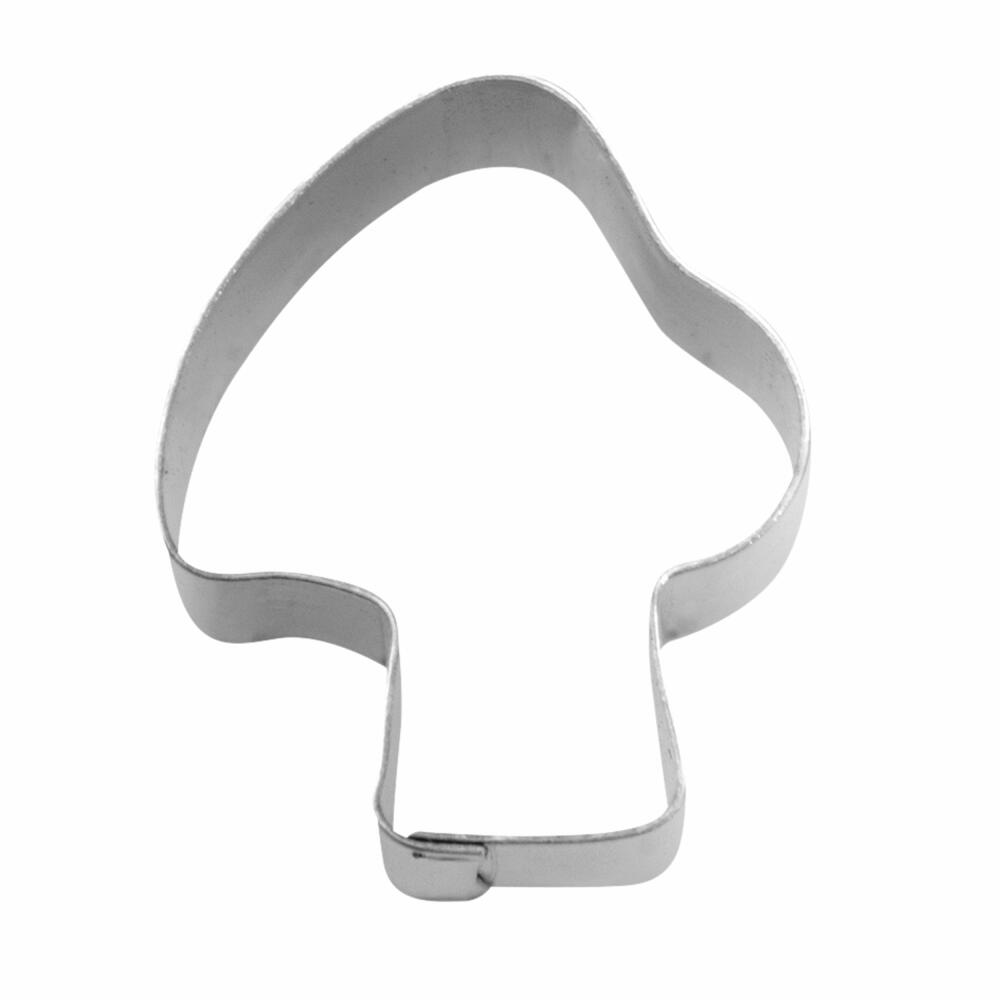 Städter Mushroom Mini Cookie Cutter, Cookie Cutter, Biscuit Cutter, Stainless Steel, 2 cm, 955059