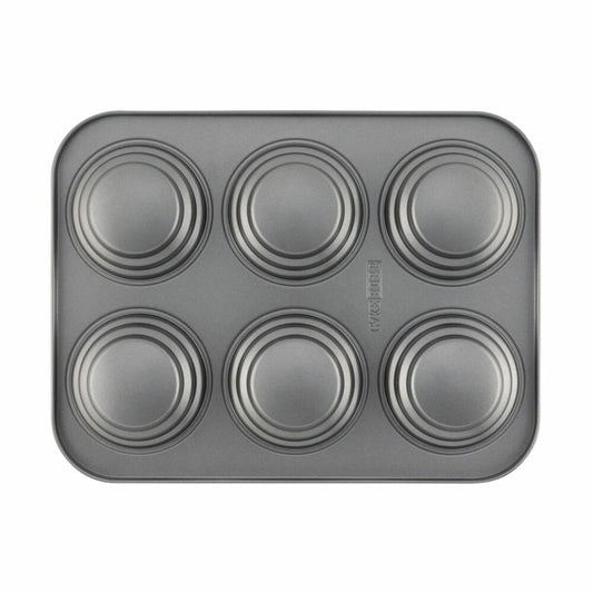 Städter Baking Tray Circles Maxi, Baking Pan, Cake Pan, Baking Accessories, Muffins, Metal, 35 x 27 cm, CB58879