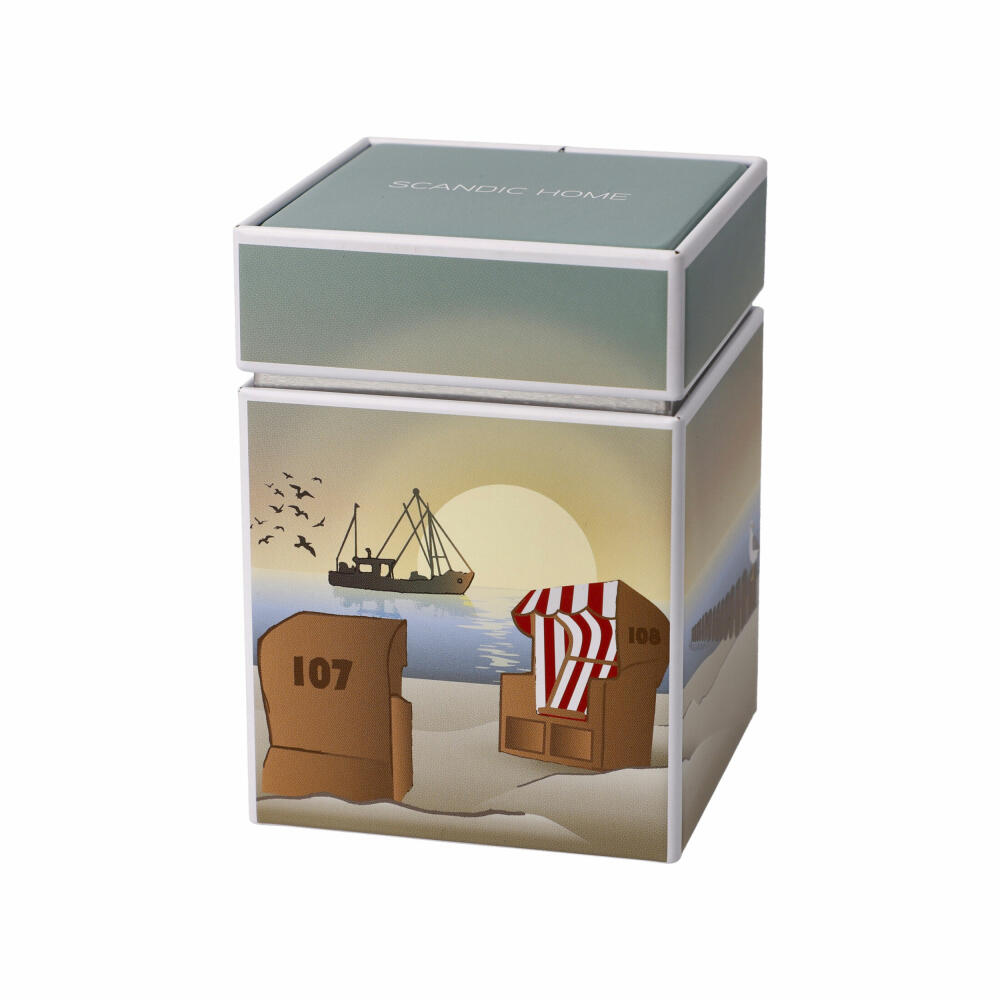 Goebel Tea Tin Sunset Mood, Scandic Home, Storage Tin, Metal, Colorful, 0.6 L, 23102181