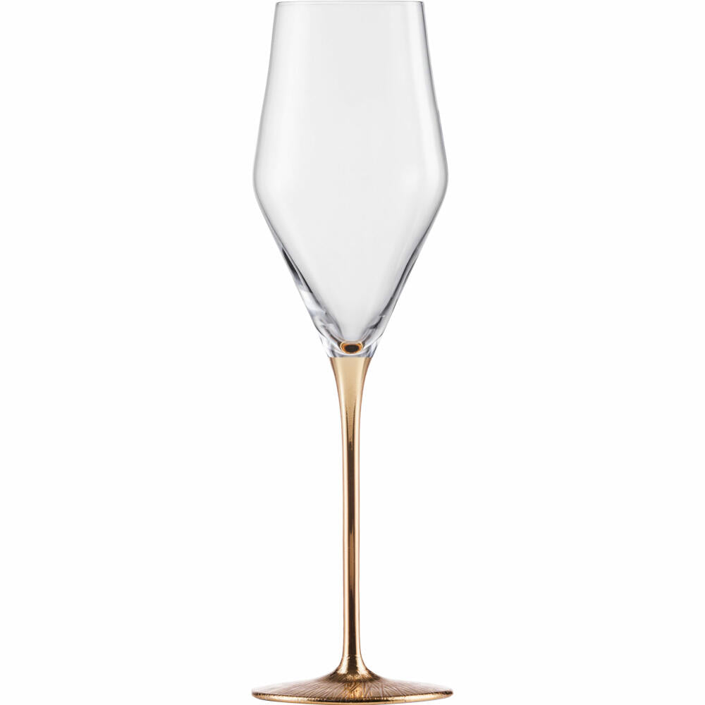 Eisch Ravi Gold champagne glasses, set of 2, champagne glasses, glass, crystal glass, 260 ml, 75751870