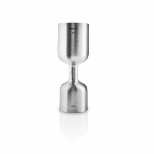 Eva Solo Cocktail-Messbecher Liquid Lounge, Edelstahl, Brushed Steel, 2.5 cl / 5 cl, 822017