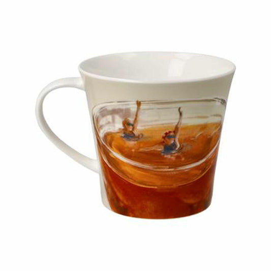 Goebel Coffee-/Tea Mug Daria Rosso -Tea Gym, Coffee Cup, Cup, Tea Cup, Fine Bone China, 23700031