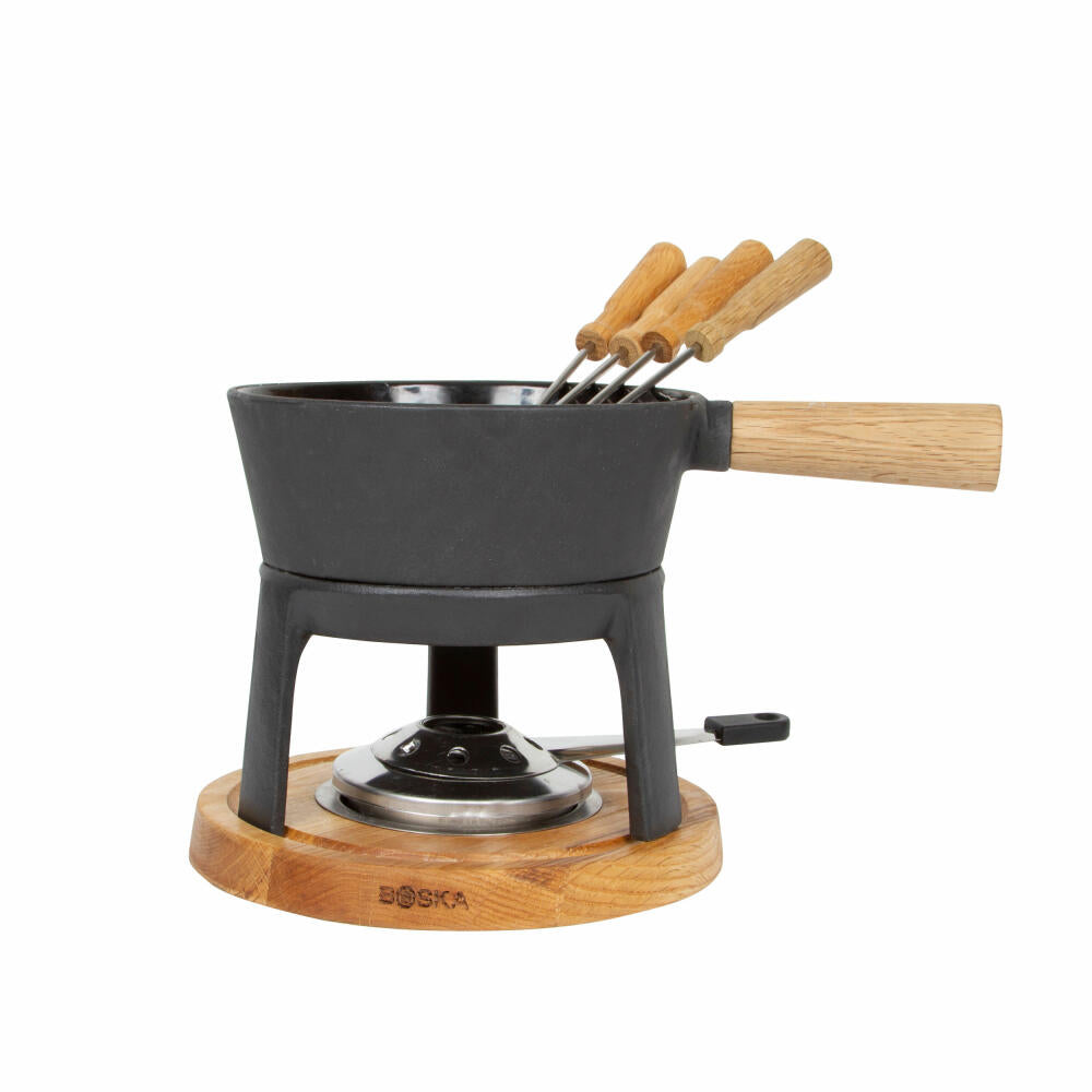 Boska Fondue-Set Pro, Käsefondue, 9-tlg., Schokofondue, Käsezubehör, 853523