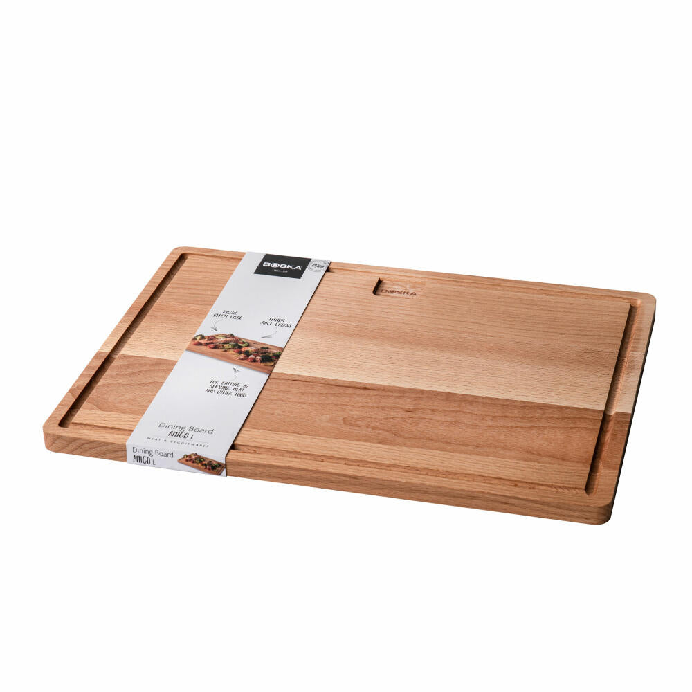 Boska Servierbrett Amigo M, Dining Board, Buchenholz, Braun, 33 x 23 cm, 320062